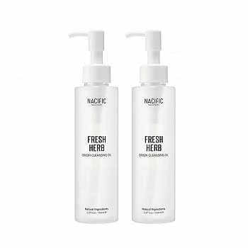 Гидрофильное масло с камелией и жасмином 2шт Fresh Herb Origin Cleansing Oil 2ea