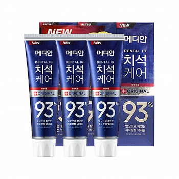 Зубная паста для всей семьи с цеолитом 3шт Dental IQ 93% Original 3ea