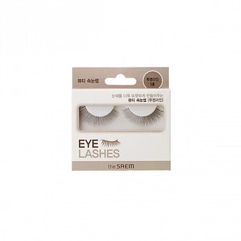 Ресницы накладные 01 Beauty eyelash clear line 1