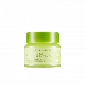 Освежающий крем с экстрактом зеленого чая Fresh Green Tea 80 Cream