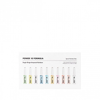 Набор сывороток 10 шт. Power 10 Formula Single Origin Ampoule Rainbow
