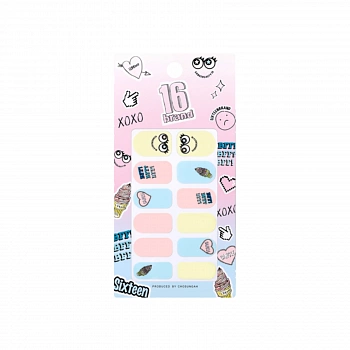 Наклейки для ногтей 02 16 Taste-Chu Nail Patch 02