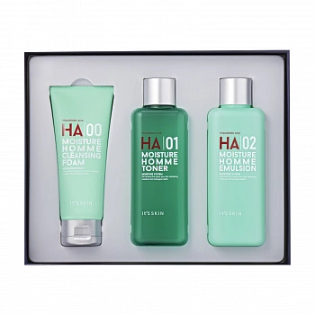 Увлажняющий уходовый набор для мужчин Hyaluronic Acid Moisture Homme Special Set
