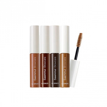 Тушь для бровей 02 Saemmul Browcara 02. Red Brown