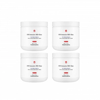 Успокаивающий крем для тела 3+1 SOS Intensive Red Clinic Skin Clear Blemish Body Cream 3+1