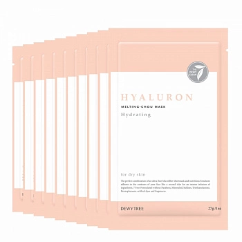 Гиалуроновая маска для лица 10шт Hyaluron Melting Chou Mask 10ea