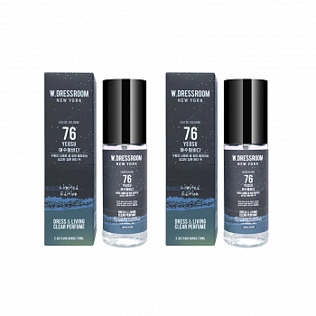 Парфюмированная вода No.76 - Лимитированная серия 70мл 2шт Dress Perfume No.76 Yeosu 70ml 1+1