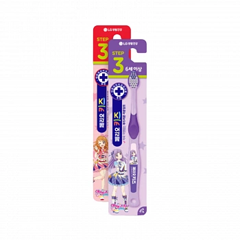 Зубная щетка для детей от 6 лет и старше 02 Perio Kids 3 Step Tooth Brush Mystery Apartment