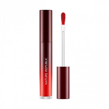 Глянцевый тинт для губ 04 красный Real Lip Flash 04 Red Glam