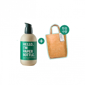 Сыворотка для лица в бумажной баночке + сумка в подарок Green Tea Seed Serum (Paper bottle)