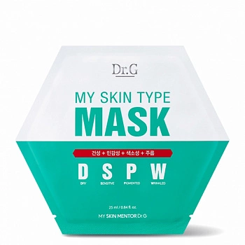 Тканевая маска для возрастной сухой кожи My Skin Type Mask DSPW