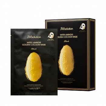 Тканевая маска с протеинами кокона золотого шелкопряда Water Luminous Golden Cocoon Mask