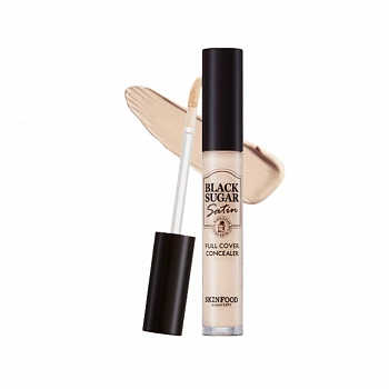 Сатиновый консилер 01 Black Sugar Satin Full Cover Concealer 01