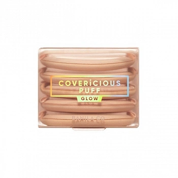 Набор из 5 паффов для макияжа в форме капли Covericious Glow Puff 5ea
