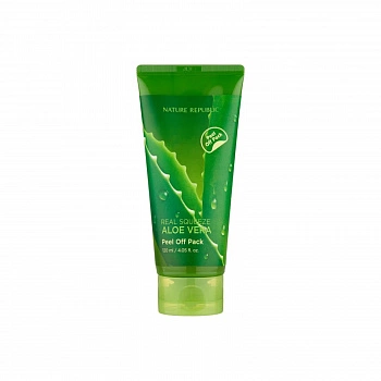 Маска-пленка с экстрактом алоэ Real Squeeze Aloe Vera Peel Off Pack