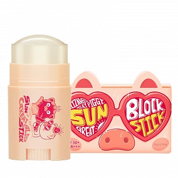 Стик для защиты кожи лица и тела от солнечных лучей Milky Piggy Sun Great Block Stick
