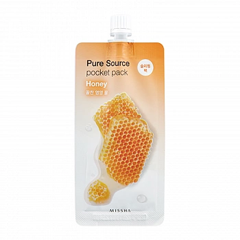 Ночная маска с экстрактом меда Pure Source Pocket Pack - Honey