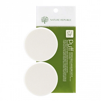 Спонж для макияжа (2 шт.) Nature's Deco Flawless NBR Puff 2