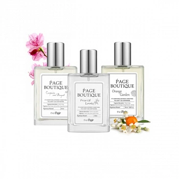 Набор из трех цветочно-фруктовых парфюмов The Page Boutique Perfume Set