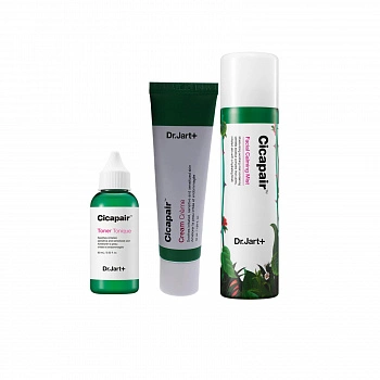 Набор быстро успокаивающих средств для лица с центеллой Cicapair Quick Soothing Set