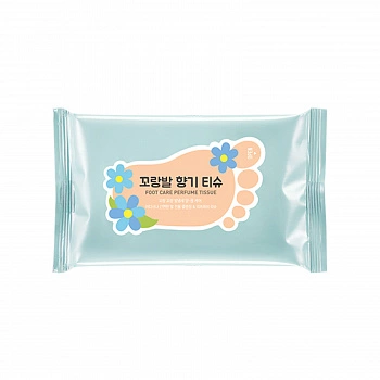 Дезодорирующие салфетки для ног Foot Care Perfume Tissue