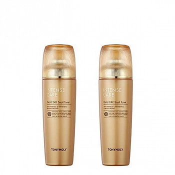 Регенерирующий тонер на основе улиточной слизи с золотом Intense Care Gold 24K Snail Toner
