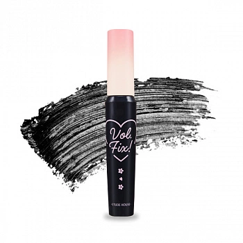 Тушь для ресниц  (Черный) Lash Perm Volume Fix Mascara Heart Blossom (Black)