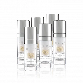 Осветляющая ампула для лица White Program Capsule Ampoule