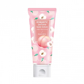 Парфюмированный лосьон для тела с персиком Romantic Perfume Body Lotion Peach