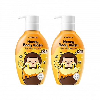 Детский гель для душа с экстрактом меда 2шт KIDS Honey Body Wash 2ea