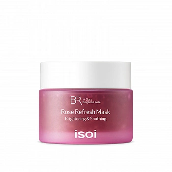 Осветляющая и увлажняющая гелевая маска Rose Refresh Mask
