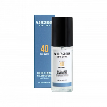 Парфюмированная вода No.40 - 70мл Dress Perfume No.40 Chic Amber 70ml