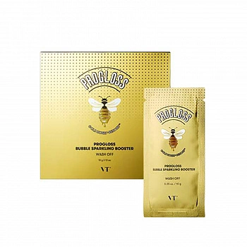 Маска-пенка с прополисом Progloss Bubble Sparkling Booster