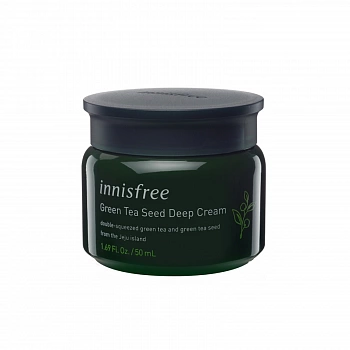 Крем для лица с экстрактом масла зеленого чая Green Tea Seed Deep Cream