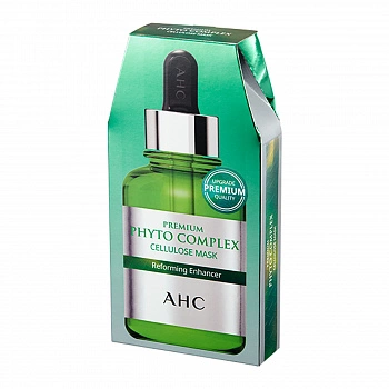 Целлюлозная маска с фито-комплексом восстанавливающая 5шт Premium Phyto Comprex Cellulose Mask Reforming Enhancer 5ea