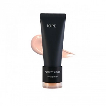 Тональная основа с идеальным покрытием с SPF25 PA++, No.21C Розово-бежевый Perfect Cover Foundation SPF25 PA++, No.21C Pink Beige