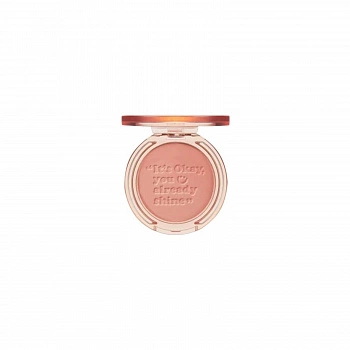 Однотонные румяна 02 Pure Blushed Sunshine Cheek 02 Milktea Coral