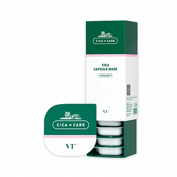 Успокаивающая глиняная маска с центеллой Cica Care Capsule Mask