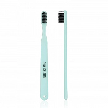 Мягкая зубная щетка Зеленый Think Your Teeth Toothbrush Green