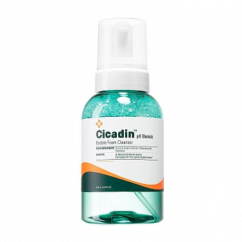 Нежная пенка для умывания Cicadin pH Blemish Bubble Foam Cleanser