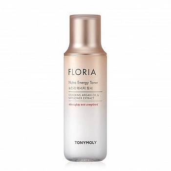 Тоник для лица с аргановым маслом Floria Nutra Energy Toner