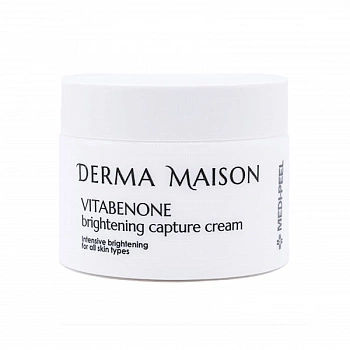Крем с идебеноном и мультивитаминным комплексом для лица 50 г Derma Maison Vitabenone Brightening Capture Cream 50 g