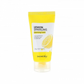 Пенка для умывания с экстрактом лимона 120г Lemon Sparkling Cleansing Foam 120g