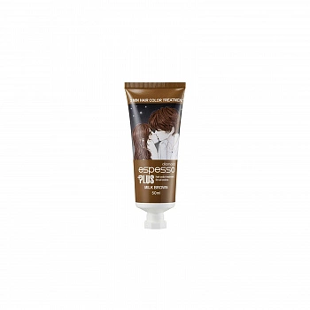 Краска для волос 50мл оттенок 02 Espesso Plus Hair Manicure 50ml 02 Milk Brown
