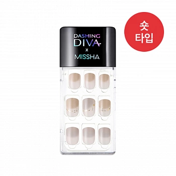 Накладные ногти 03 Dashing Diva Magic Press Slim Fit 03