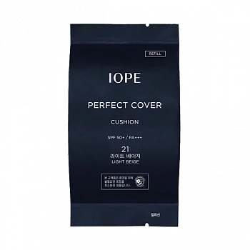 Рефил кушона с идеальным покрытием с SPF 50+ PA+++, No.21 Светлый бежевый Perfect Cover Cushion Refill SPF 50+ PA+++, No.21 Light Beige