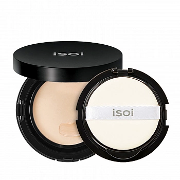 Тональная основа-кушон + сменный блок Bulgarian Rose Cover Fit Foundation Pact +Refill