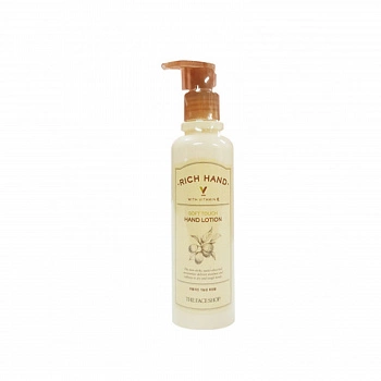 Лосьон для рук с эффектом смягчения Rich Hand V Soft Touch Hand Lotion