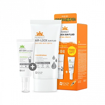 Солнцезащитный флюид SPF 50+ PA++++ + Подарок UV Perfect Air-Lock Sun Fluid SPF 50+ PA++++  + Free Gift