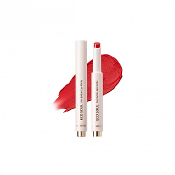 Помада для губ матовая 06 Eco Soul Kiss Button Lips Matte 14 Thrill Love